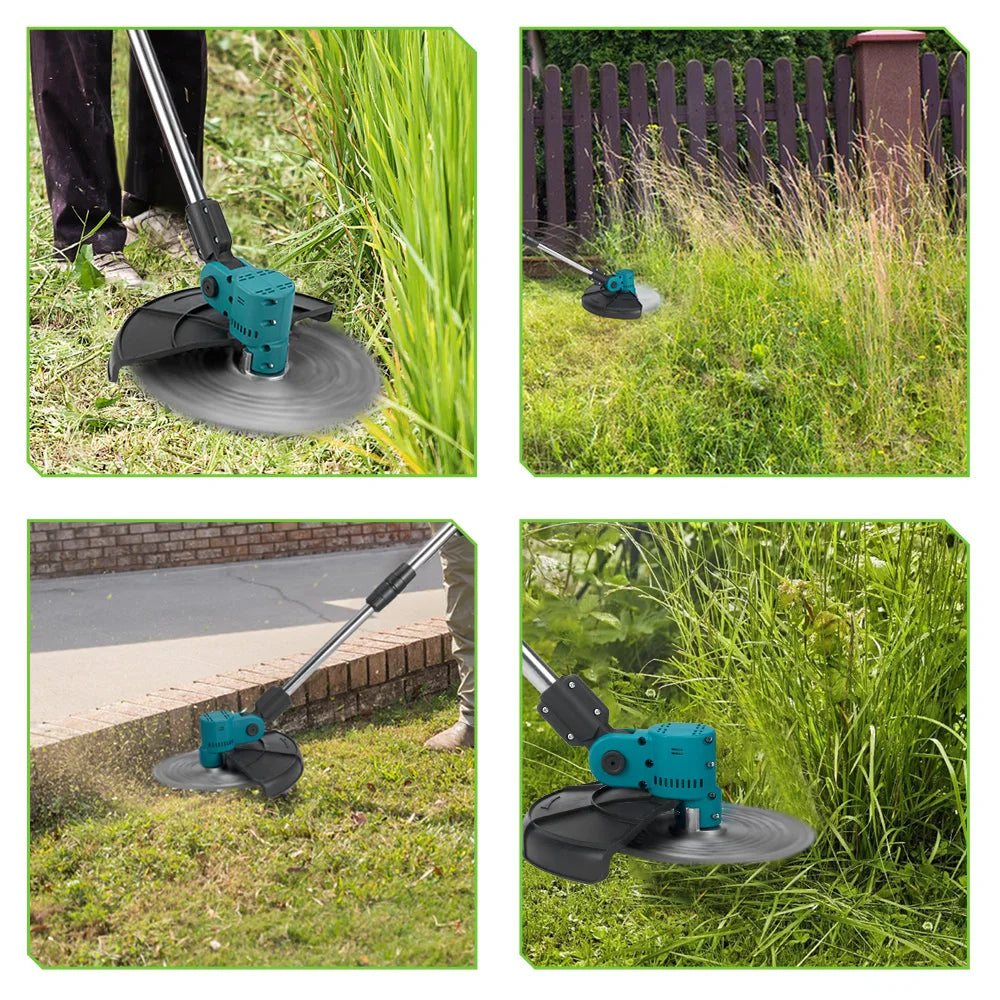 NEWBENY 4000W 9Inch Brushles Electric Lawn Mower Digital Display Grass Trimmer Repairing lawns Power Tool For 21V 18V Battery
